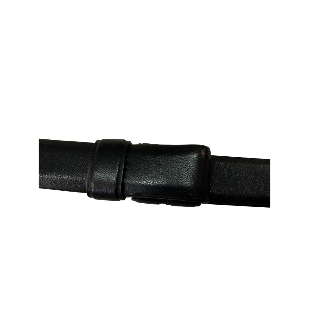 Chicos Belt Womens M/L Used Black Leather - Picture 4 of 16